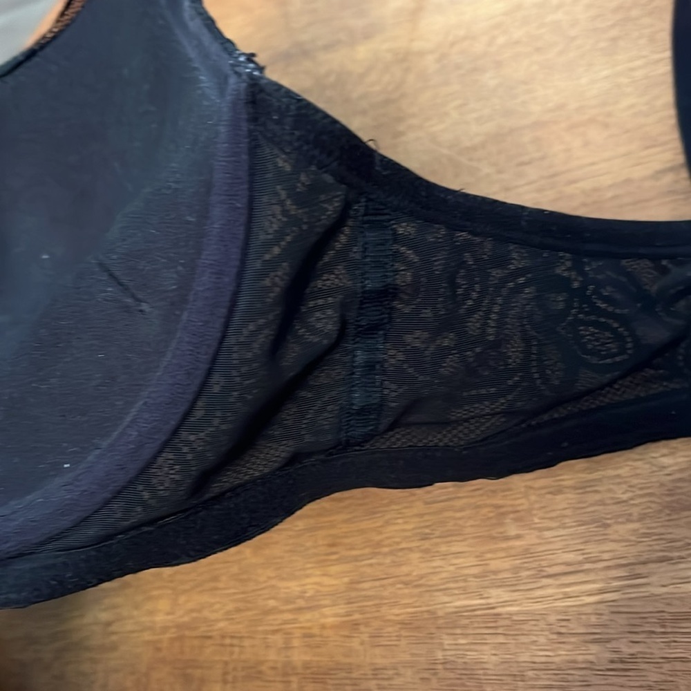 AERI BLACK LACE PUSH UP BRA 36C - Picture 8 of 16